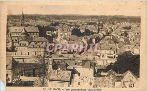 Old Postcard Le Mans Panoramic view (right bank)