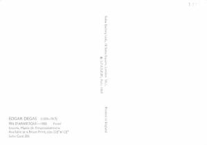 Edgar Degas - Fin D'Arabesoue