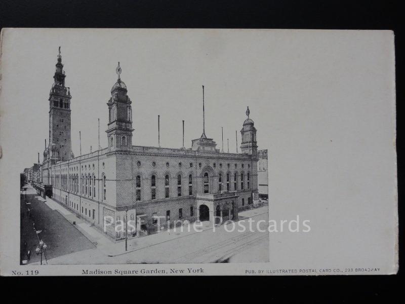 USA: NEW YORK CITY - Madison Square Garden c1905 UB