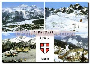 Postcard Modern Courchevel Savoie