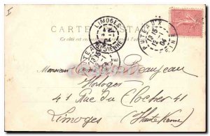 Postcard Old Church Paris Saint Germain des Pres