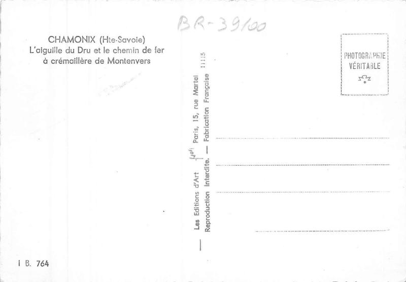 BR39100 Chamonix l aiguille du Dru france