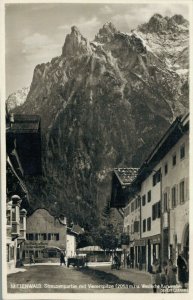 Germany Mittenwald Strassenpartie mit Viererspitze 03.26