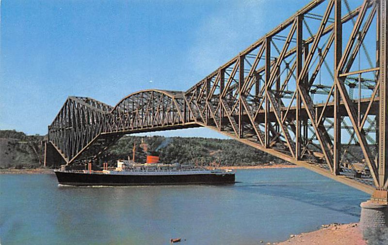 Quebec Bridge Cunard Line Ship Unused 