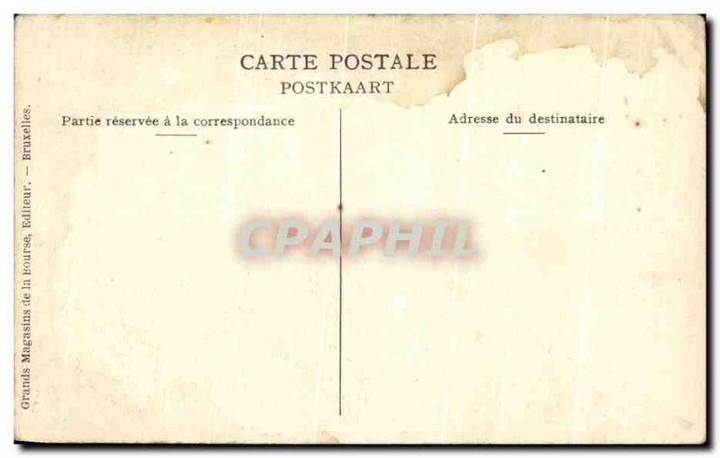 Old Postcard Laken Monument Leopold 1