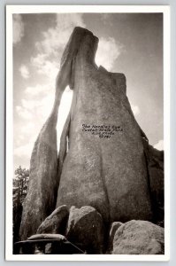 Black Hills South Dakota The Needles Eye Rise Photo 141 Postcard C27