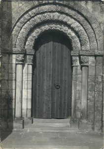 Scotland Postcard Dunfermline Abbey South Doorway