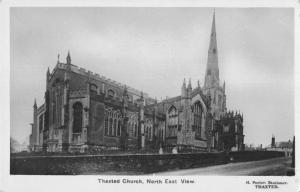 BR67273 church north east view real photo   thaxted    uk 14x9cm