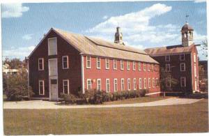 Old Slater Mill, Pawtucket, Rhode Island, RI, Pre-zip Code Chrome