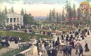 Ranier Vista and Music Pavilion 1909 Alaska - Yukon Pacific Exposition Seattl...