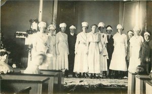 1920s Sunday School Class Church Religion RPPC Photo Postcard 20-2388