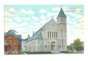 LP40     Cedar Rapids, Iowa,   postcard,  St. Patrick's 