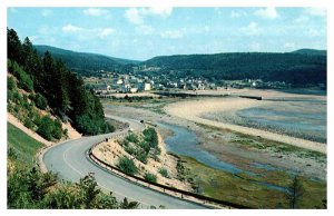 Postcard HIGHWAY SCENE Moncton New Brunswick NB AR5303