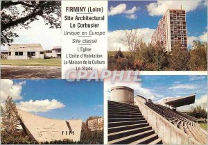 Modern Postcard Firminy (Loire) Site Unique Architectural Corbusier in Europe...