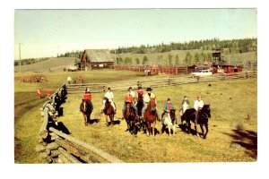 Springhouse Trails Ranch, Horseback Riding, Westwick Lake, British Columbia