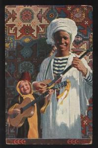 3102108 TURKEY musician by Horvith Vintage ART DECO 1910 y RPPC
