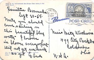 International One-Design Class Racing, Great Sound Bermuda Postcard