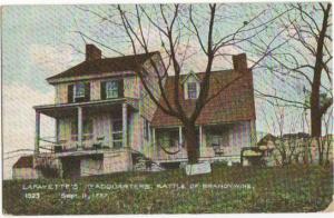 Lafayettes Headquarters Battle Of Brandywine PA 1908