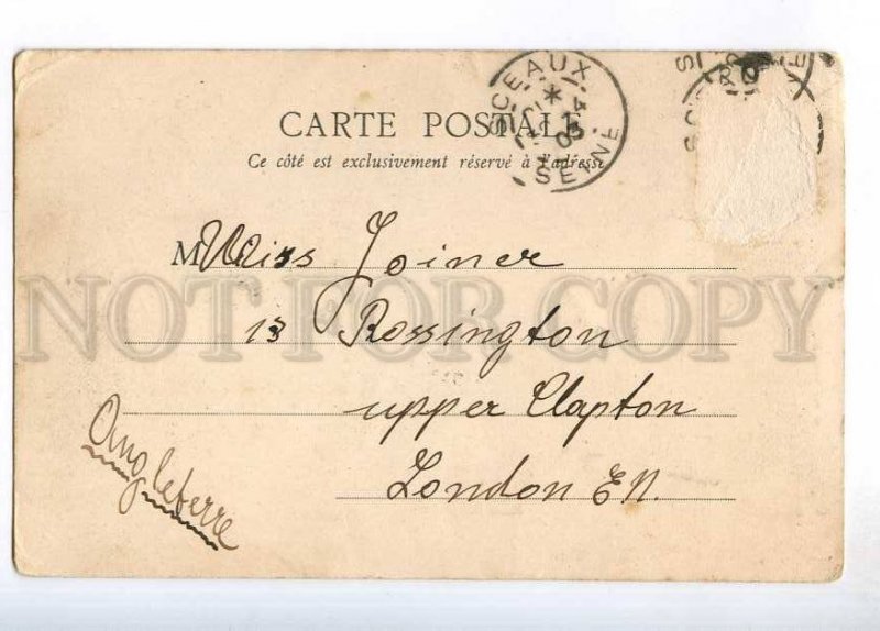 236508 FRANCE PARIS Rue Royale Vintage postcard