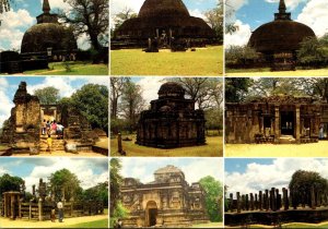 Sri Lanka Ceylon Ruins Of Buddhist Siva and Vishnu Monuments Of Polonnaruwa P...