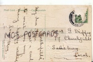 Genealogy Postcard - Diffey - 17 Churchfields, Salisbury, Wiltshire - Ref. R647