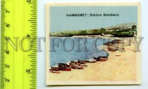 500261 Tunisia HAMMAMET Vintage match label