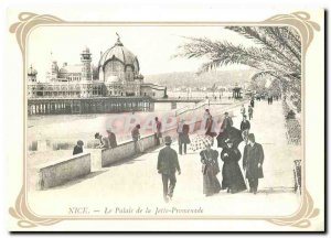 Postcard Modern Nice Palais de la Jetee Promenade