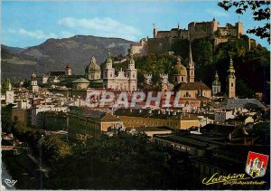 Postcard Old Salzburg Altstadt Und Hohensalzburg