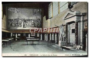 Old Postcard The Versailles Tennis Court Room