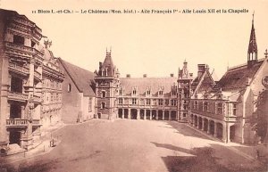 Le Chateau, Aile Francois I Blois France Unused 