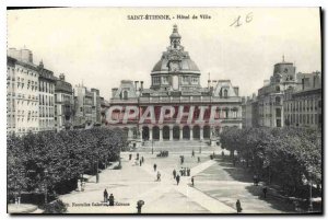 Postcard Old Hotel Saint Etienne's life