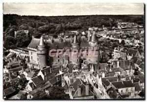 Postcard Modern Jet Tops Langeais Chateau