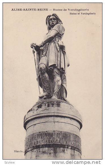 Statue De Vercingetorix, Statue Of Vercingetorix, Alise-Sainte-Reine (Cote d'...