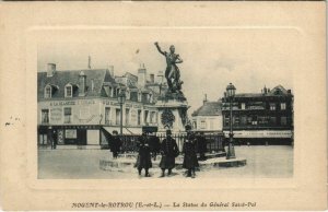 CPA NOGENT-le-ROTROU-La Statue du Général St-Pol (28643)