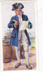 Carreras Vintage Cigarette Card Naval Uniforms No 21 Purser 1787