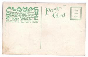 Alamac Hotel Atlantic City NJ Vintage Advertising Postcard