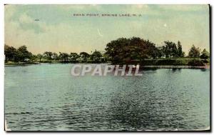 Postcard Old Swan Point Spring Lake