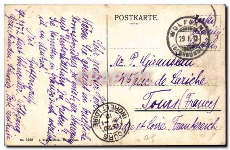 Old Postcard Davos