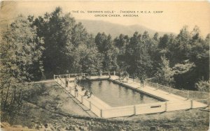 Postcard Arizona Groom Creek Swimming Hole Phoenix YMCA Camp 23-7891