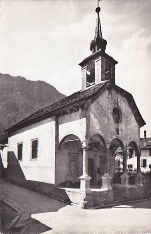 Switzerland St Gingolph Chapelle 1964 Photo