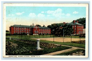 1925 Dormitory, Normal School, Keene New Hampshire NH Posted Postcard 