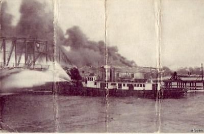 APRIL 27, 1915 BELLE ISLE BRIDGE FIRE DETROIT, MI 1917