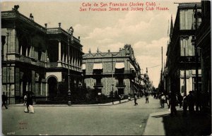 Mexico Mexico City San Francisco Street & Jockey Club House