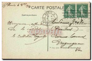 Old Postcard Paris Honor Grille Courthouse