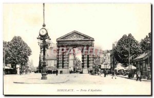 Bordeaux - Porte d & # 39Aquitaine - Old Postcard