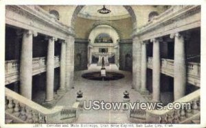 Corridor, Main Stairways, Capitol - Salt Lake City, Utah