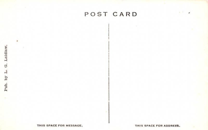 Evans Hotel Loch Sheldrake New York Postcard