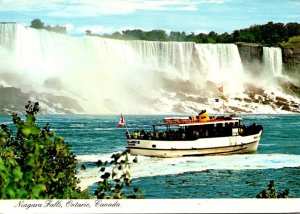 Canada Niagara Falls Maid Of The Mist Tour Boat 1986