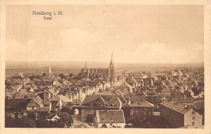 A119 Germany Friedberg I H Total View vintage postcard
