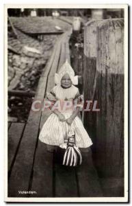 Nederland - Holland - Netherlands - Volendam- Folklore - Children - meid - Ki...